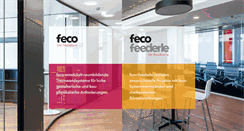 Desktop Screenshot of feco.de